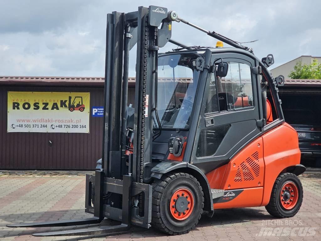 Linde H50T-02 LPG heftrucks