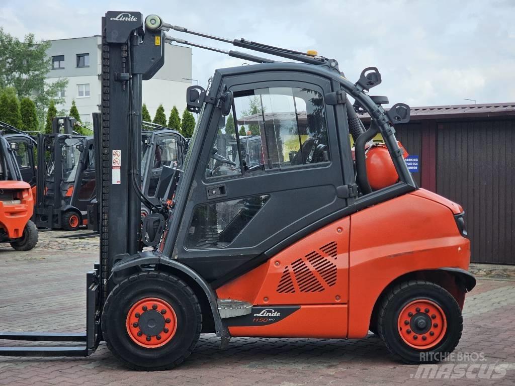 Linde H50T-02 LPG heftrucks