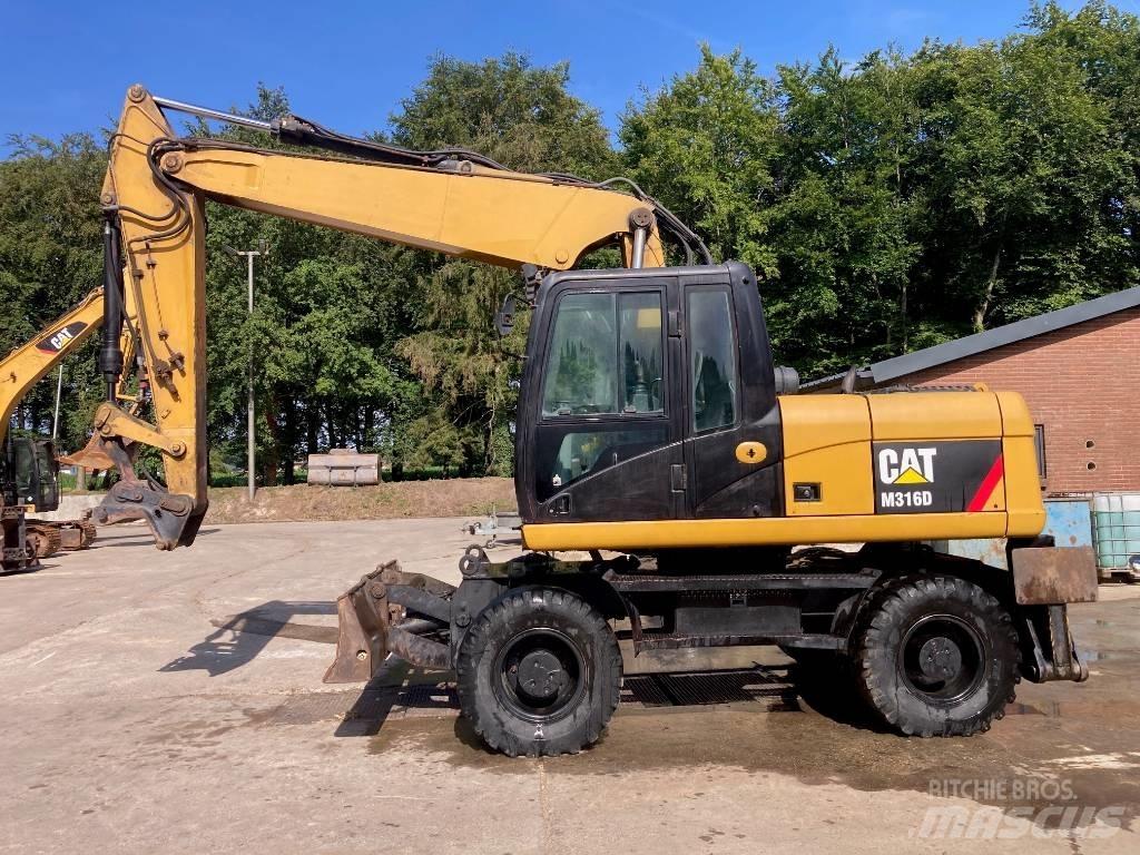 CAT M 316 D Wielgraafmachines