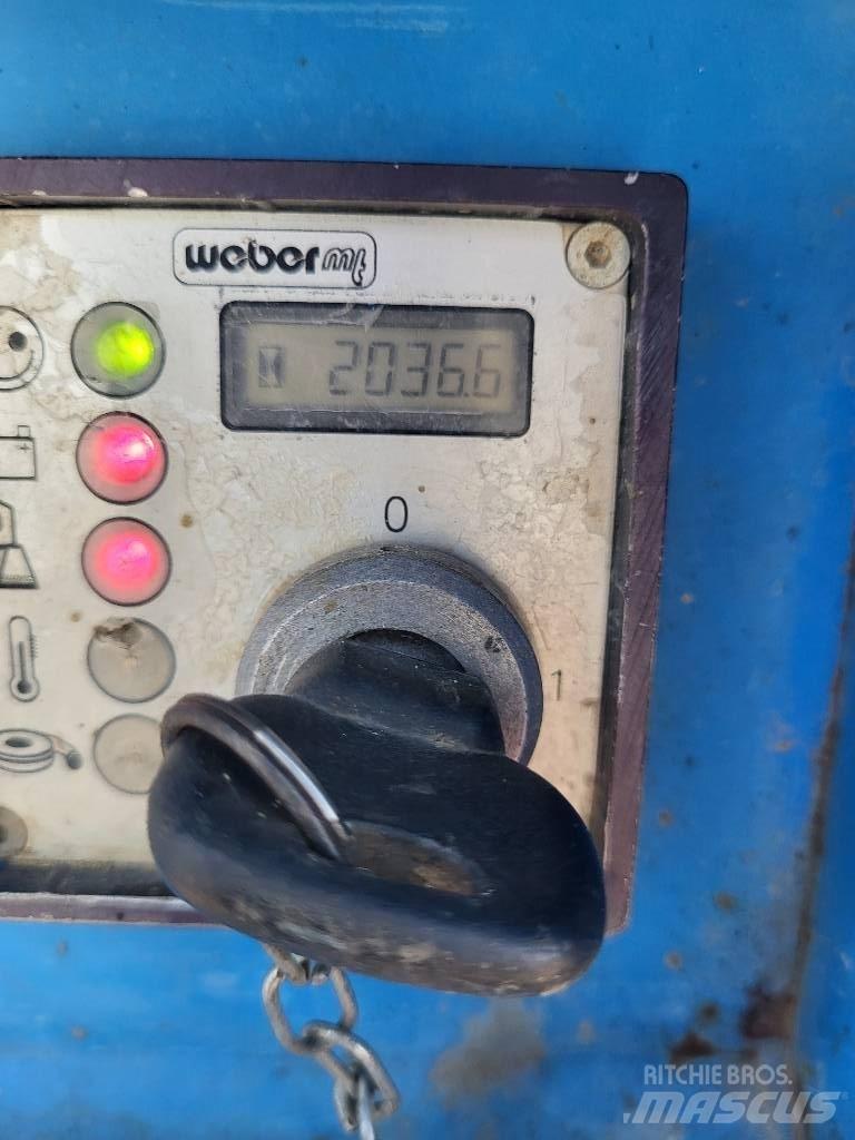 Weber CR 8 CCD Trilmachines