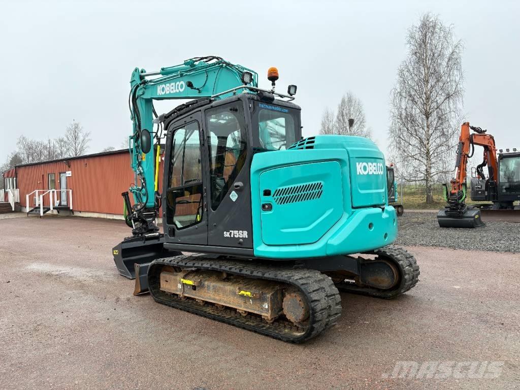 Kobelco SK75SR-7 Midigraafmachines 7t - 12t