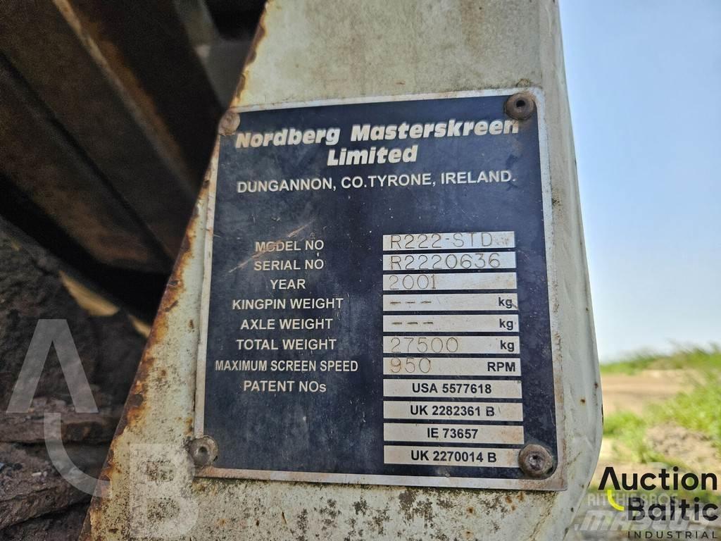 Nordberg R222-STD Zeefinstallatie