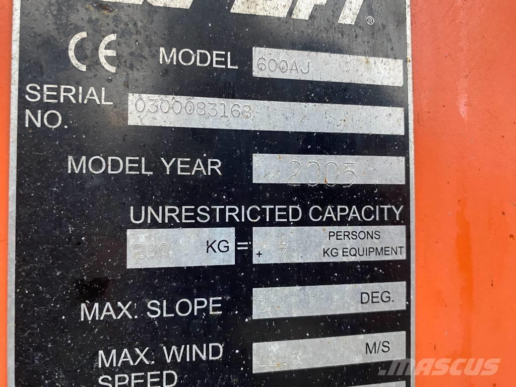 JLG 600 AJ Knikarmhoogwerkers