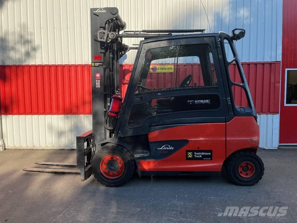 Linde E50HL-01/600 Elektrische heftrucks