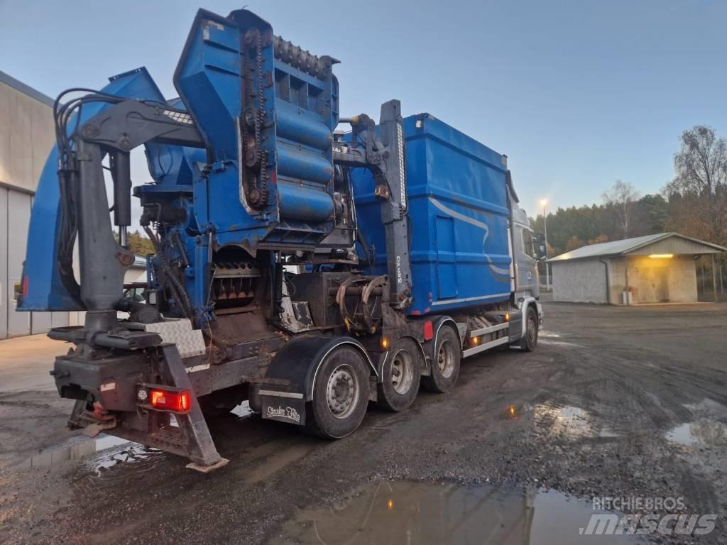 Scania R 580 LB Houtversnipperaars