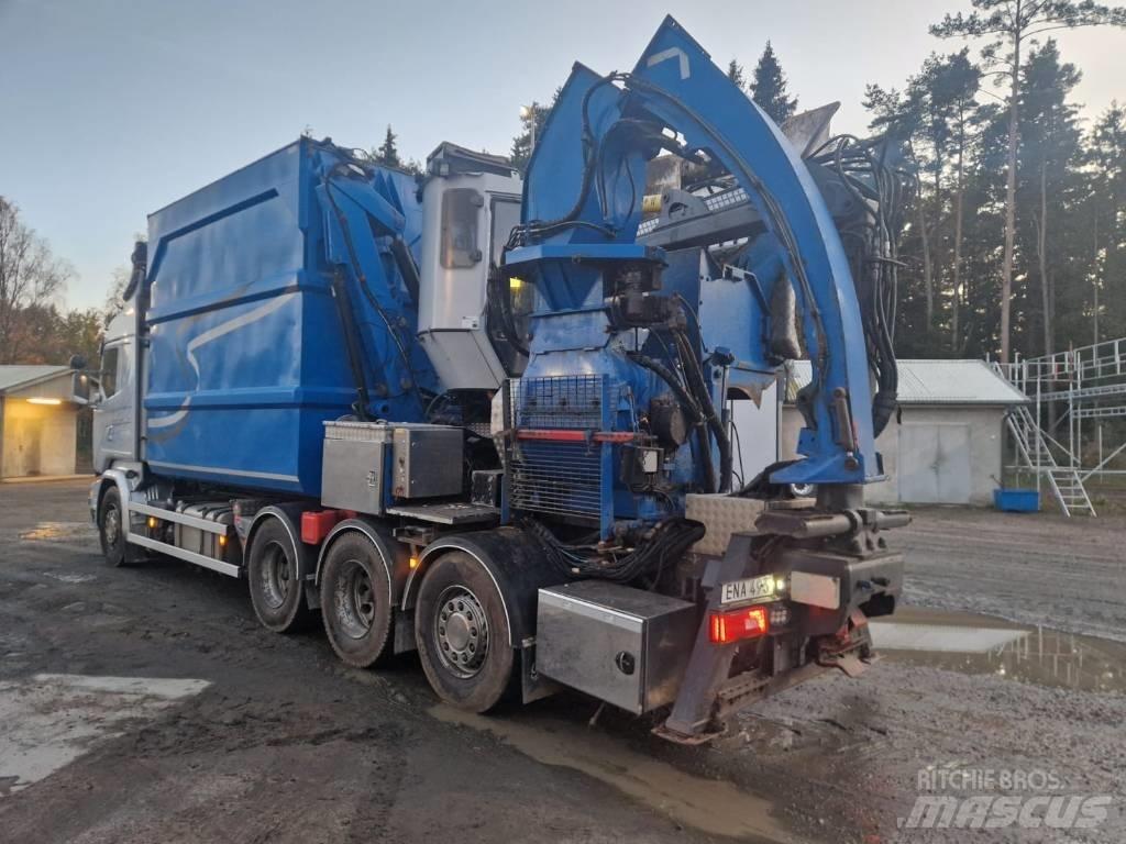 Scania R 580 LB Houtversnipperaars