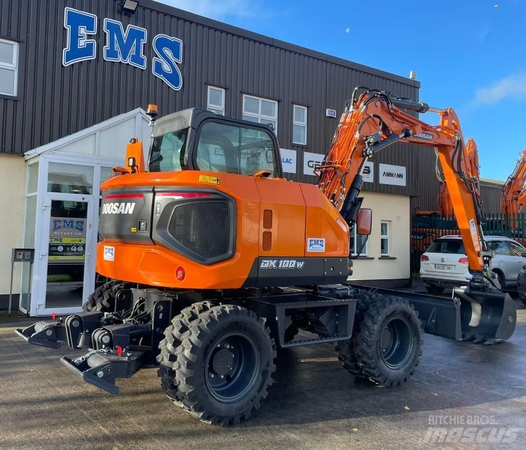 Doosan DX100W-7 Wielgraafmachines