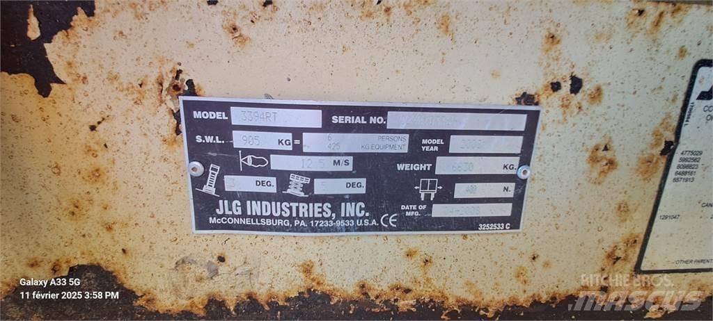 JLG 3394RT Schaarhoogwerkers