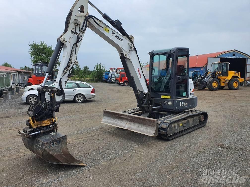 Bobcat E 55 Minigraafmachines < 7t
