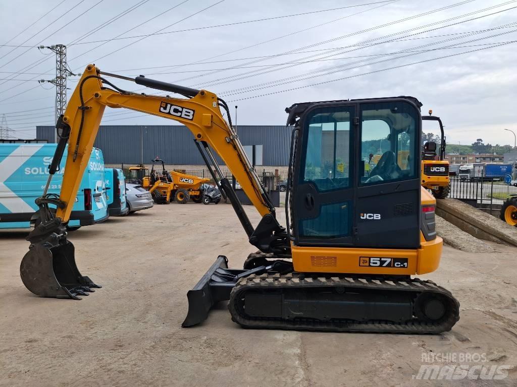JCB 57C Minigraafmachines < 7t