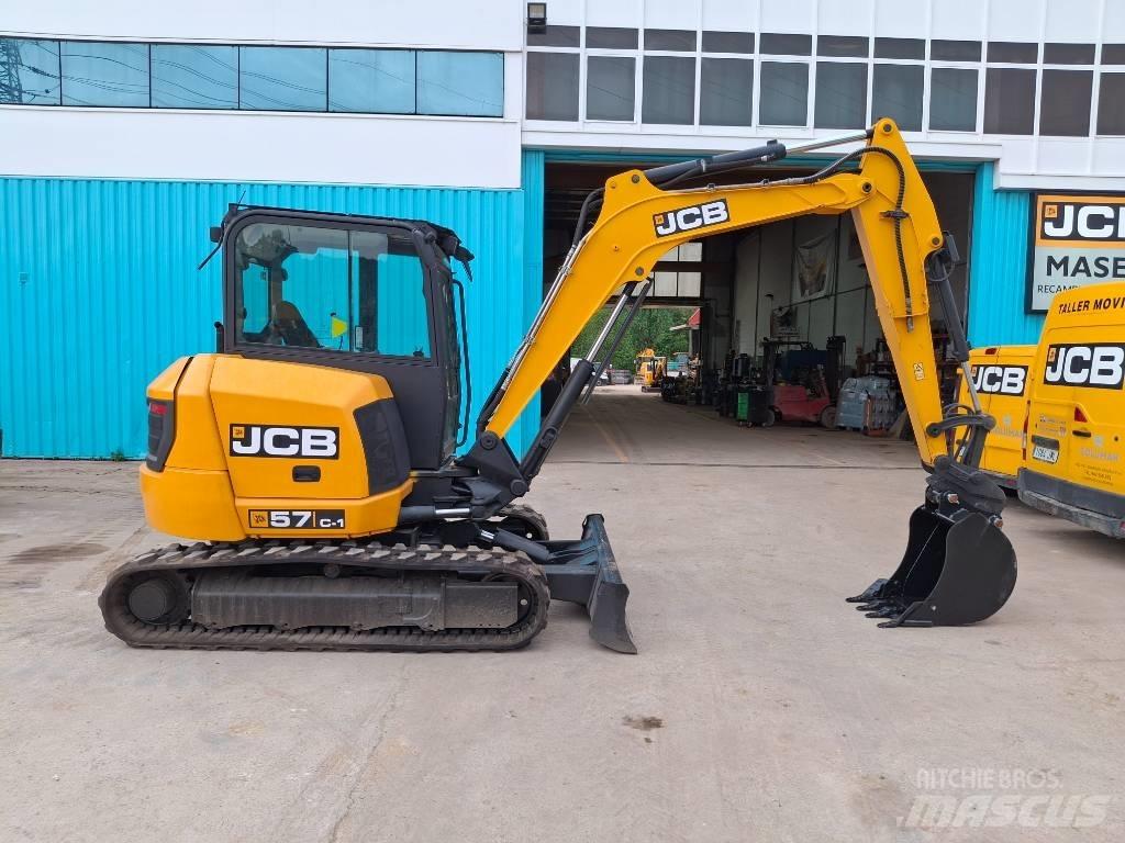 JCB 57C Minigraafmachines < 7t