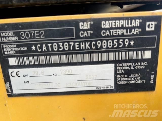CAT 307E2 Midigraafmachines 7t - 12t