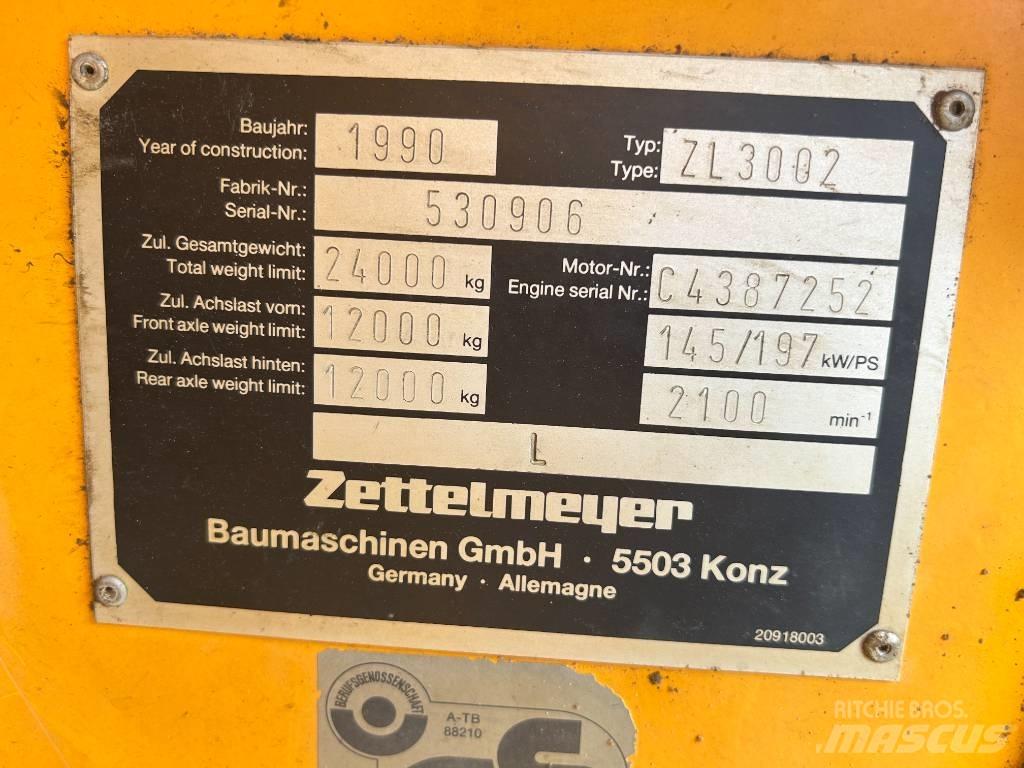 Zettelmeyer ZL 3002 Wielladers