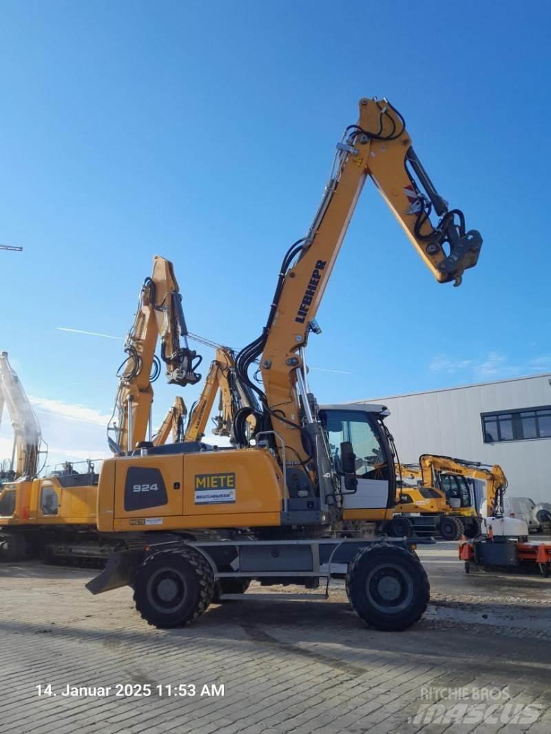 Liebherr A924 Wielgraafmachines
