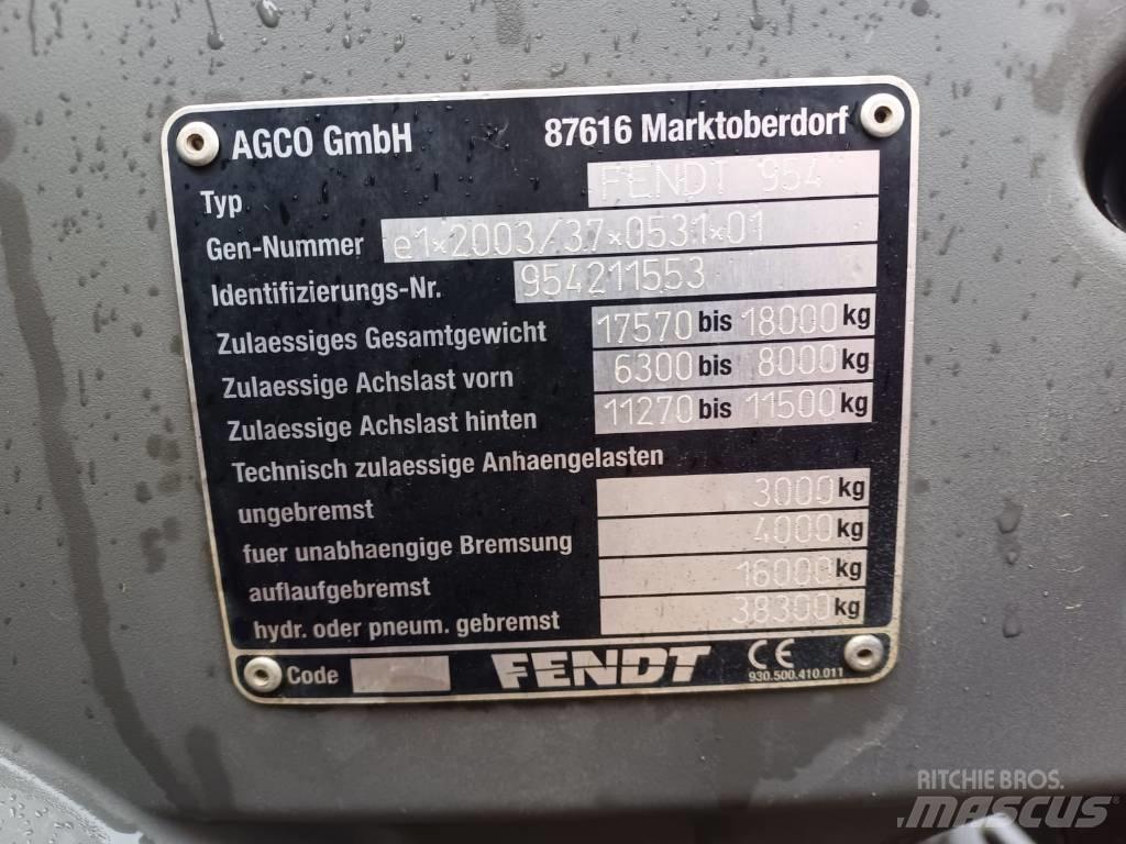 Fendt 939 Tractoren