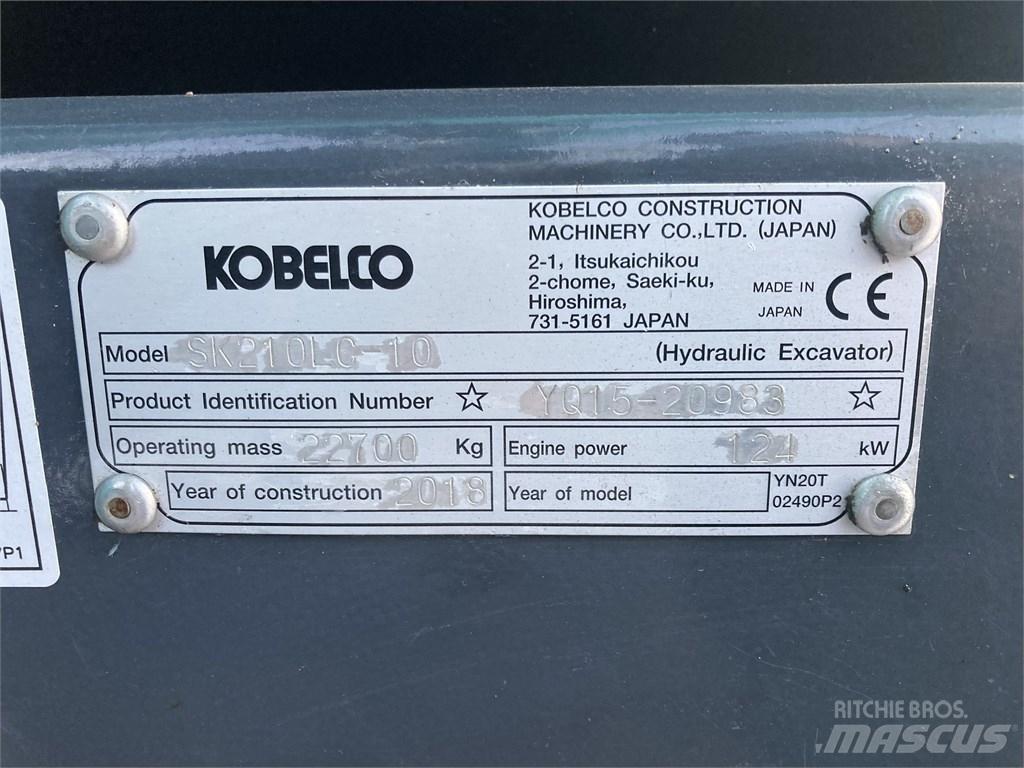 Kobelco SK 210 LC-10 Rupsgraafmachines
