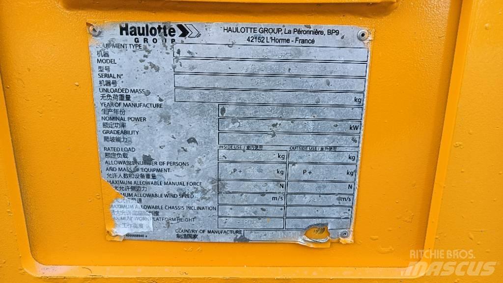 Haulotte OPTIMUM 8 Schaarhoogwerkers