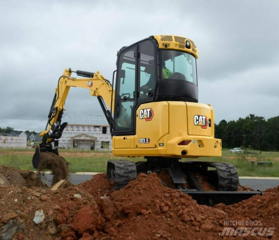 CAT 303.5 UTHYRES Minigraafmachines < 7t