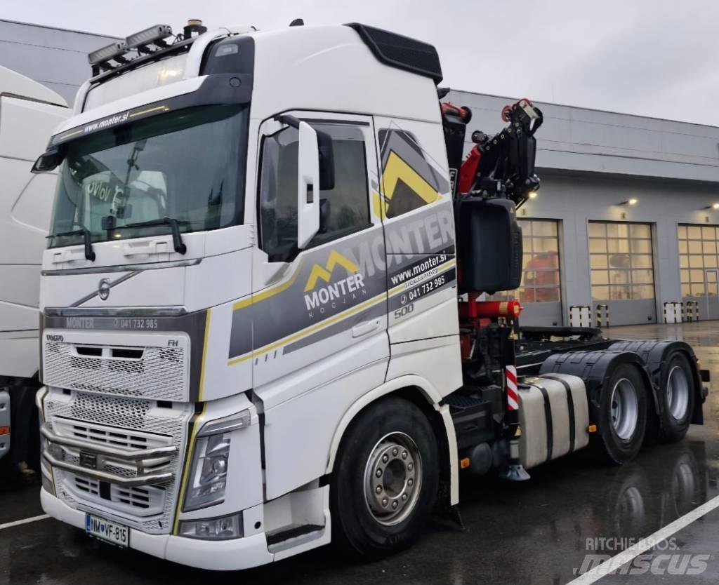 Volvo FH / 62 R6-48-F Ruwterrein kranen