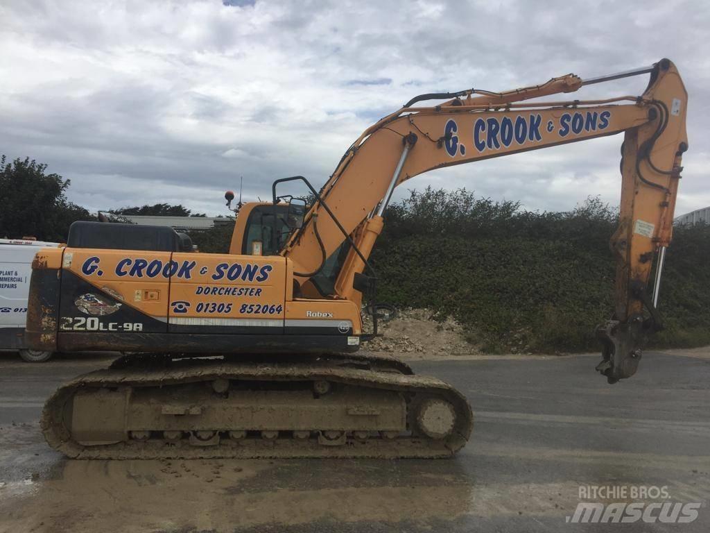 Hyundai Robex 220 LC Rupsgraafmachines