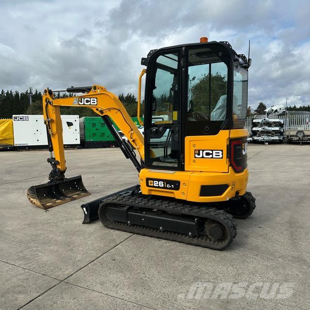 JCB 26C-1 Minigraafmachines < 7t