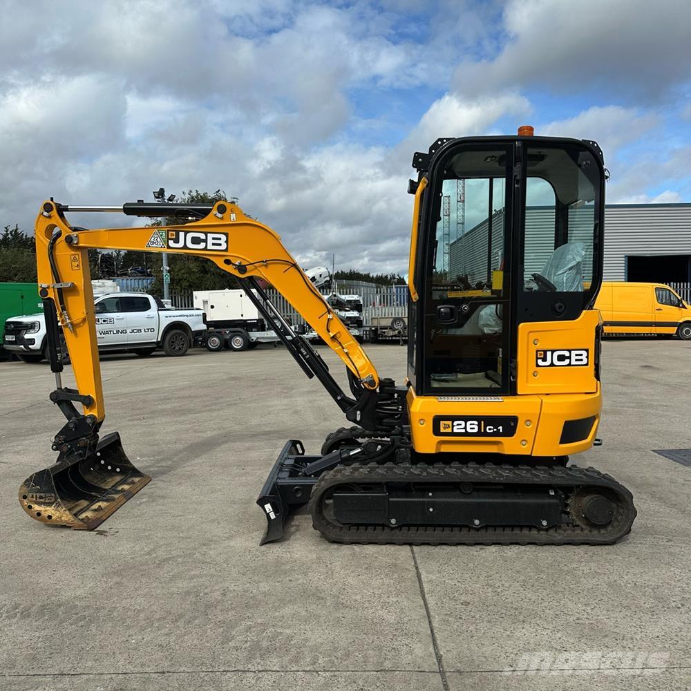 JCB 26C-1 Minigraafmachines < 7t