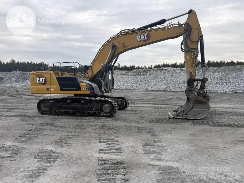 CAT 340 Rupsgraafmachines