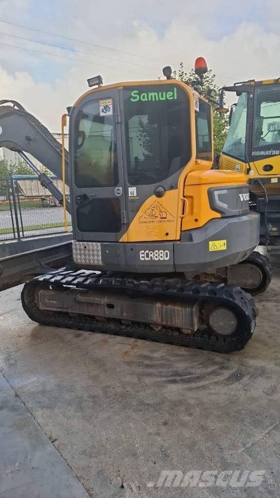 Volvo ECR88D Midigraafmachines 7t - 12t