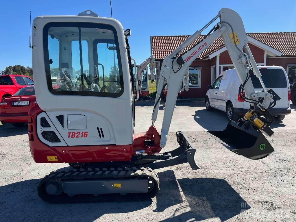 Takeuchi TB 216 A Minigraafmachines < 7t