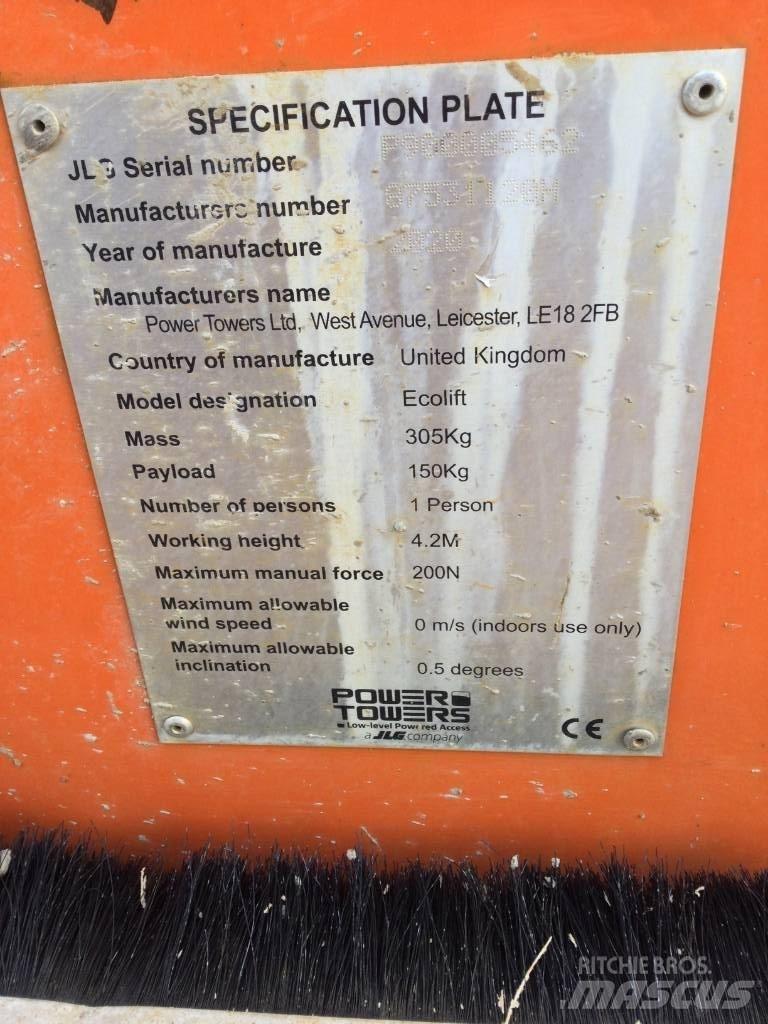 JLG Ecolift 50 Personenliften en invalideliften