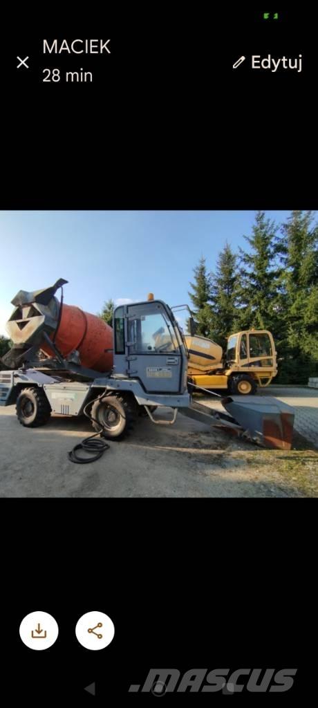 Ausa 3,5 kubika Betonmolens