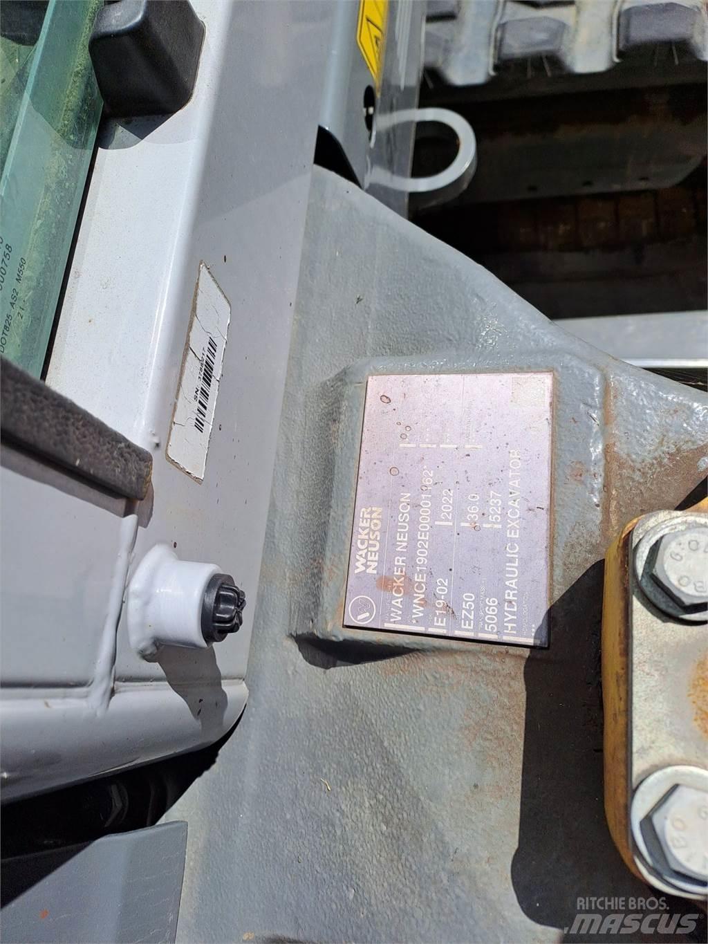 Wacker Neuson EZ50 Rupsgraafmachines