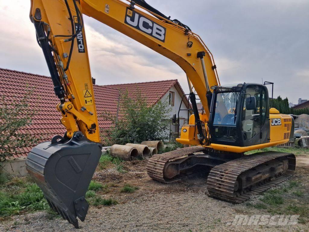 JCB JS210LC T4F Rupsgraafmachines