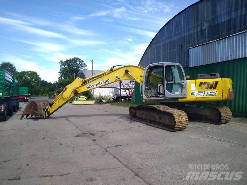 New Holland E 215 Rupsgraafmachines
