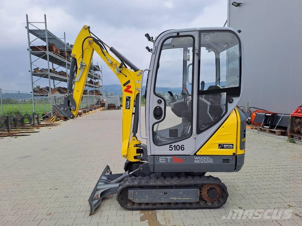 Wacker Neuson ET16 Rupsgraafmachines