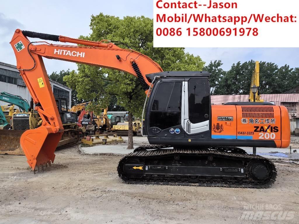 Hitachi ZX 200 Rupsgraafmachines