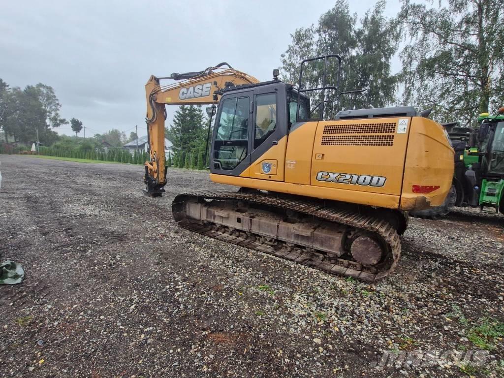 CASE CX 210 D Rupsgraafmachines