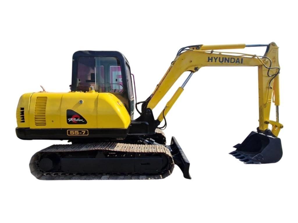 Hyundai R 155-7 Minigraafmachines < 7t