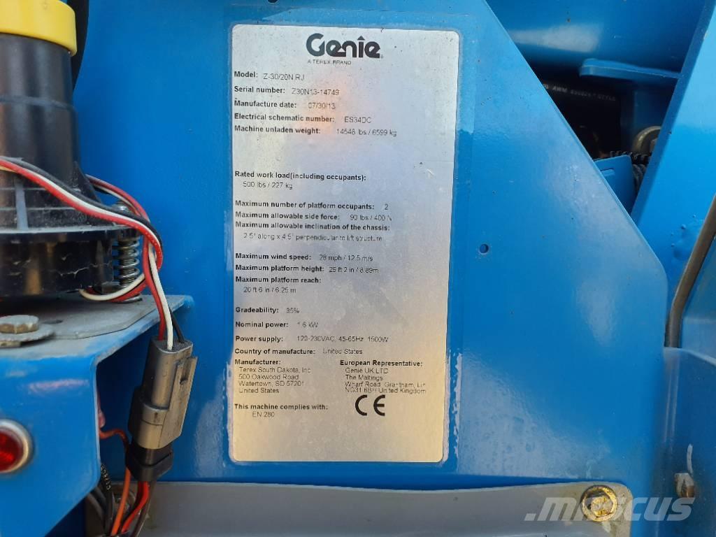 Genie Z30/20N Knikarmhoogwerkers