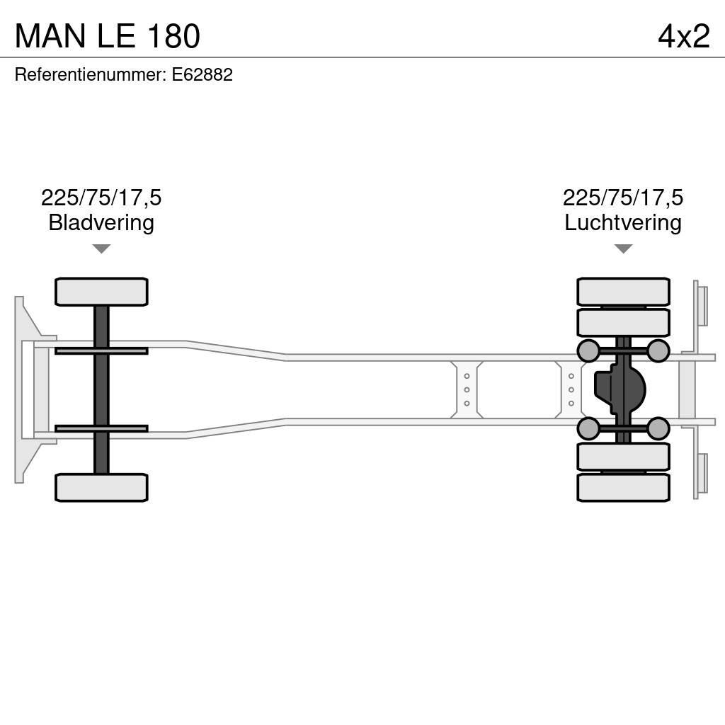 MAN LE 180 Schuifzeilopbouw