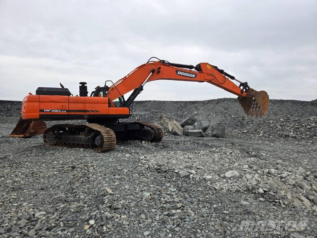 Doosan DX 480 LCA Rupsgraafmachines