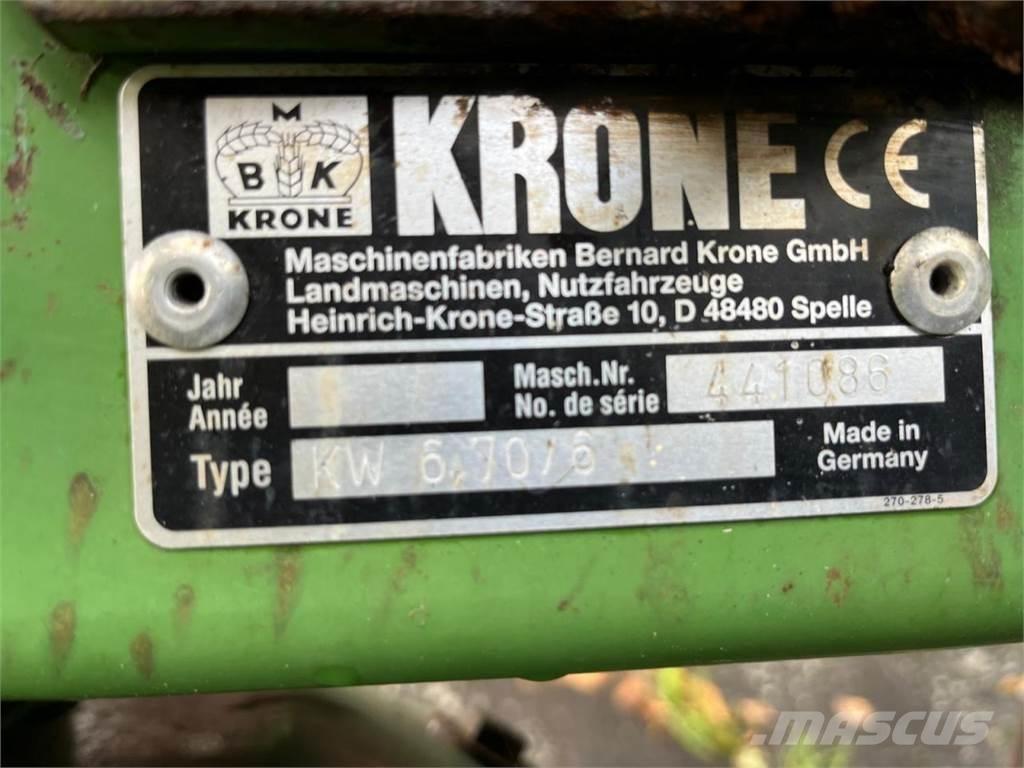 Krone KW 6.70/6 Schudders