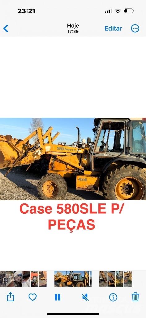 CASE 580 SLE Transmissie