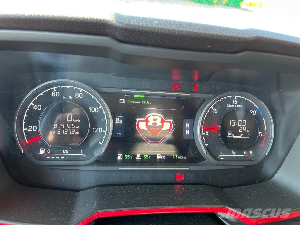 Scania R 650 Bakwagens met gesloten opbouw