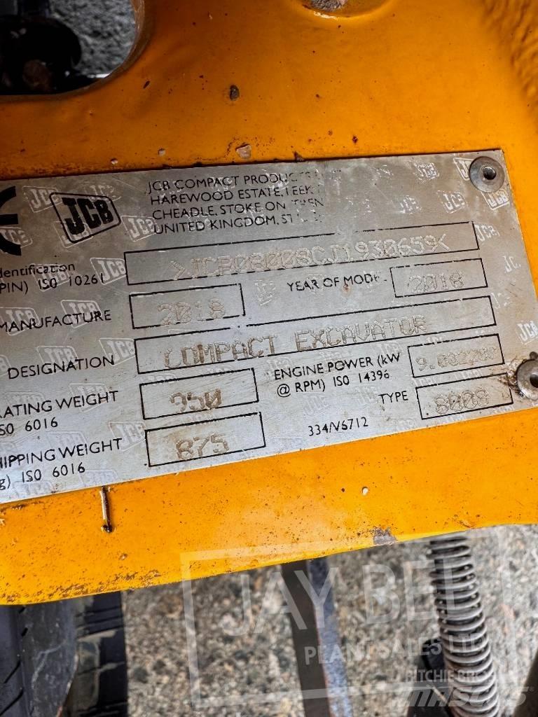 JCB Micro Minigraafmachines < 7t