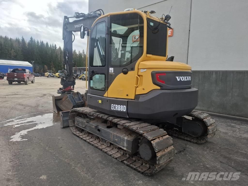 Volvo ECR 88 D Midigraafmachines 7t - 12t