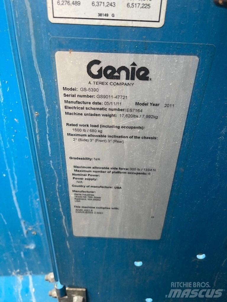 Genie GS 5390 Schaarhoogwerkers