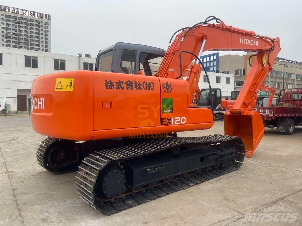 Hitachi EX 120 Rupsgraafmachines