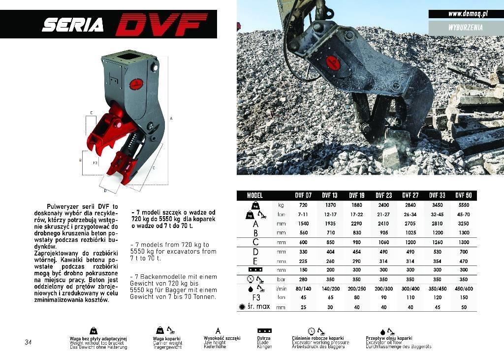  DEMOQ DVF23 Vergruizers