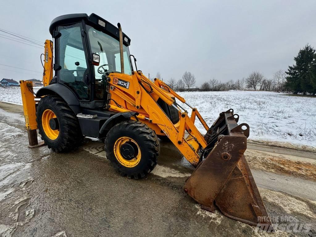 JCB 3CX, JOYSTICK Graaf-laadcombinaties